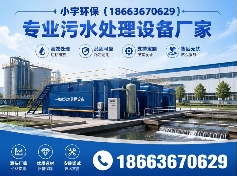 寒亭区屠宰污水处理设备展示图